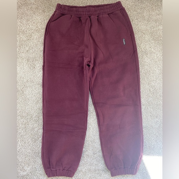 Comfrt Maroon Jogger Sweatpants in The Standard style - Picture 5 of 10